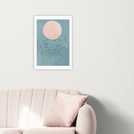 East End Prints Fly Away wall print A3 - British product