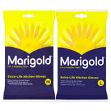 Marigold Extra Life Rubber Kitchen Gloves 6 Pack