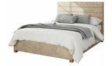 Aspire Kelly Linen Superking Ottoman Bedframe Beige
