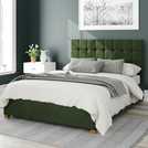 Aspire Ottoman Bedframe Forest Green Kingsize - British product