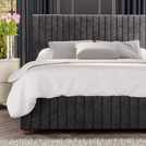 LLB Ottoman Bedframe Black Kingsize, UK version