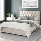 Aspire Ottoman Bedframe in Natural Kingsize - British product