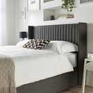 CL Superking Ottoman Bedframe in Charcoal - British product