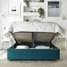 CL Boutique Superking Ottoman Bedframe in Emerald - British product