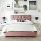 CL Boutique Ottoman Bedframe Blush Kingsize - British product