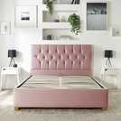 CL Boutique Ottoman Bedframe Blush Kingsize - British product