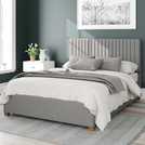 Aspire Superking Ottoman Bedframe in Grey - British product