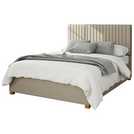 Aspire Double Ottoman Bedframe Natural - British product