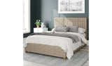 Aspire Grant Weave Kingsize Ottoman Bedframe in Mink