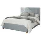 Aspire Kingsize Ottoman Bedframe in Sky Blue - British product
