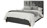 Aspire Ottoman Bedframe Charcoal Kingsize - British product