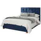 Aspire Double Ottoman Bedframe Navy - British product