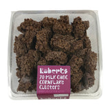 Roberts milk chocolate cornflake clusters 700g, imported from the UK