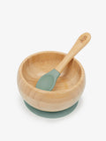 JoJo Maman Bébé bamboo suction bowl and spoon set, UK version