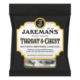 Jakemans Throat & Chest Lozenges Menthol 12 x 73g, UK version