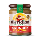 Meridian Organic Crunchy Peanut Butter 280g