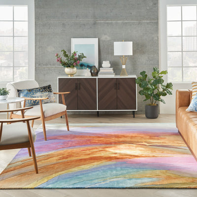 Nourison Prismatic Ombre Area Rug Medium