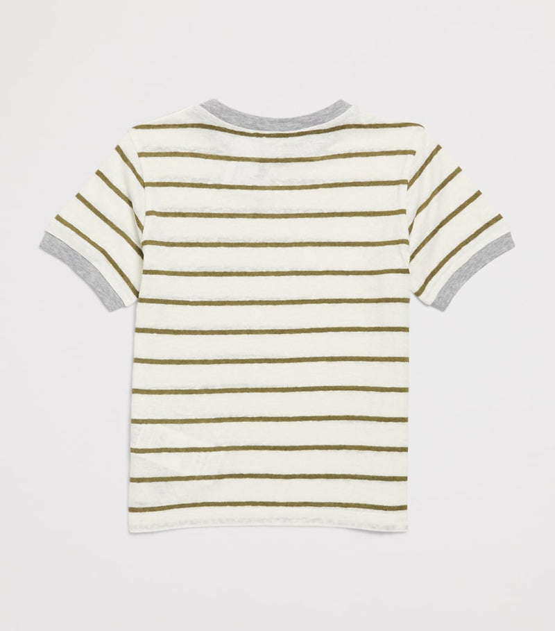Eleventy Kids Cotton Stripe T-Shirt 2-16 years - British product