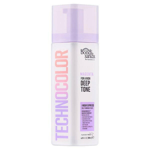 Technocolor 1 Hour Express Self Tanning Foam Magenta 200Ml GOODS Superdrug