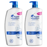 Head & Shoulders Classic Clean Anti-Dandruff Shampoo 2 x 1L, UK version