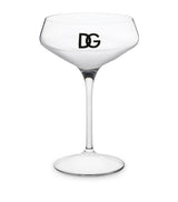 Set of 2 Logo Martini Glasses 17cm Height