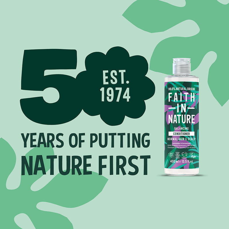 Faith in Nature Lavender Geranium Conditioner - 500ml Aluminium