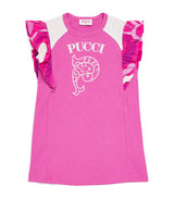 PUCCI Junior Cotton Logo T-Shirt Kids T-Shirt (4-14 Years)