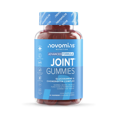 Novomins Joint Raspberry Flavoured Gummies Joint Care 60 Gummies