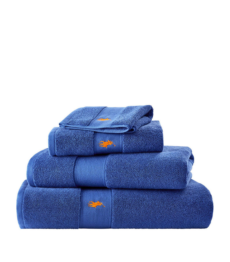 Ralph Lauren Polo Player bath towel 70cm x 140cm, imported from the UK