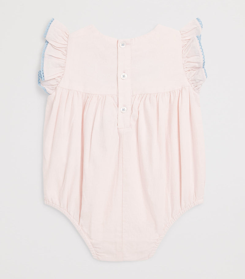Louise Misha embroidered Nusha baby bodysuit 3-24 months, UK version