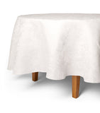 Le Jacquard Français linen Tivoli round tablecloth 240cm, UK version