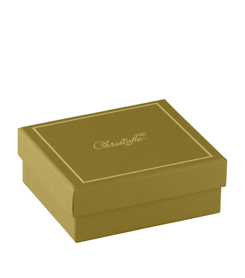 Christofle large Perspectives No.1 candle holder 10.5x12x4.5cm - British product
