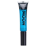 Moon Glow Neon UV Hair Streaks Intense Blue, imported from the UK