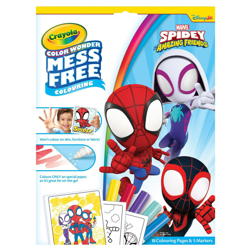 Crayola Spiderman Colour Wonder pens - British product