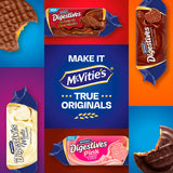 McVitie's Pink Raspberry & Cream Digestives 232g, imported from the UK