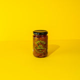 Karyatis sun dried tomatoes marinated with garlic and herbs 280g, UK version