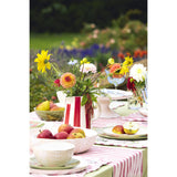 Habitat x Sanderson & National Trust Handpainted Large Stripe Berry Jug