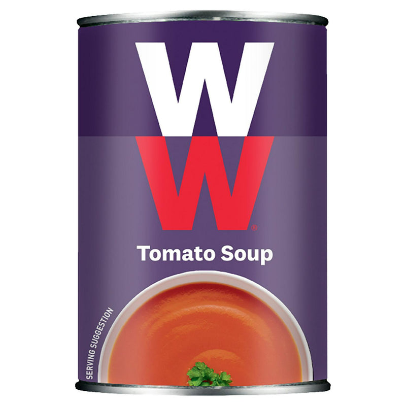 Heinz Weight Watchers Tomato Soup 295g can, UK version