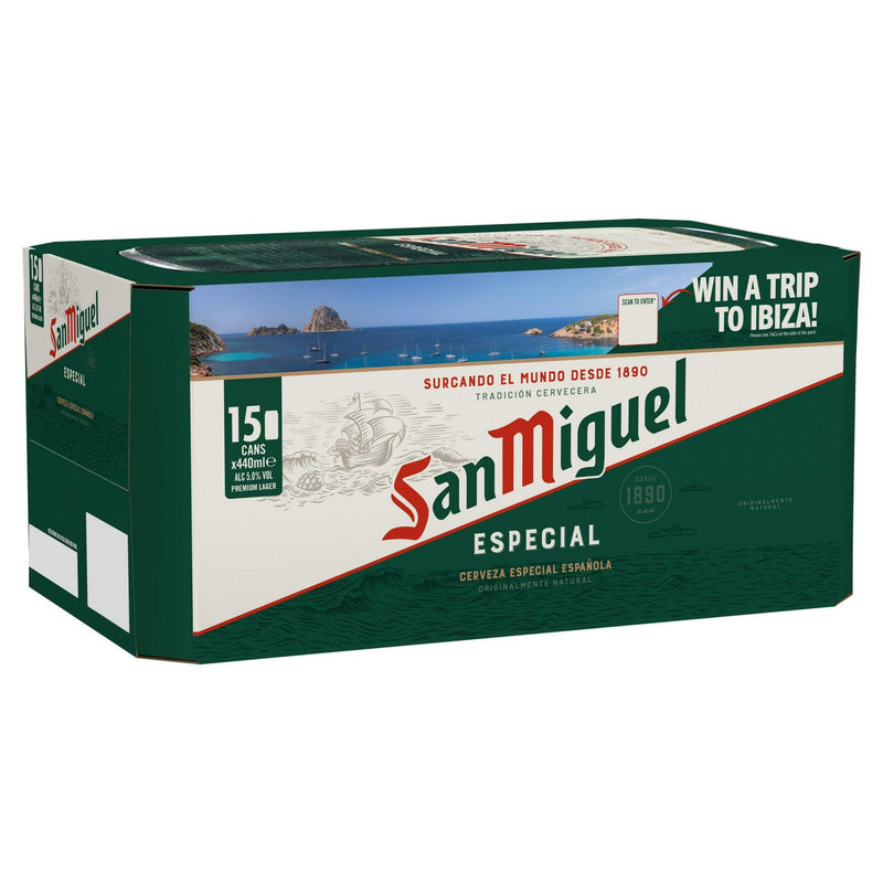 San Miguel Premium Lager Beer 15 x 440ml (British brand)