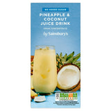 Sainsbury's Pineapple & Coconut Juice Drink, No Added Sugar 1L