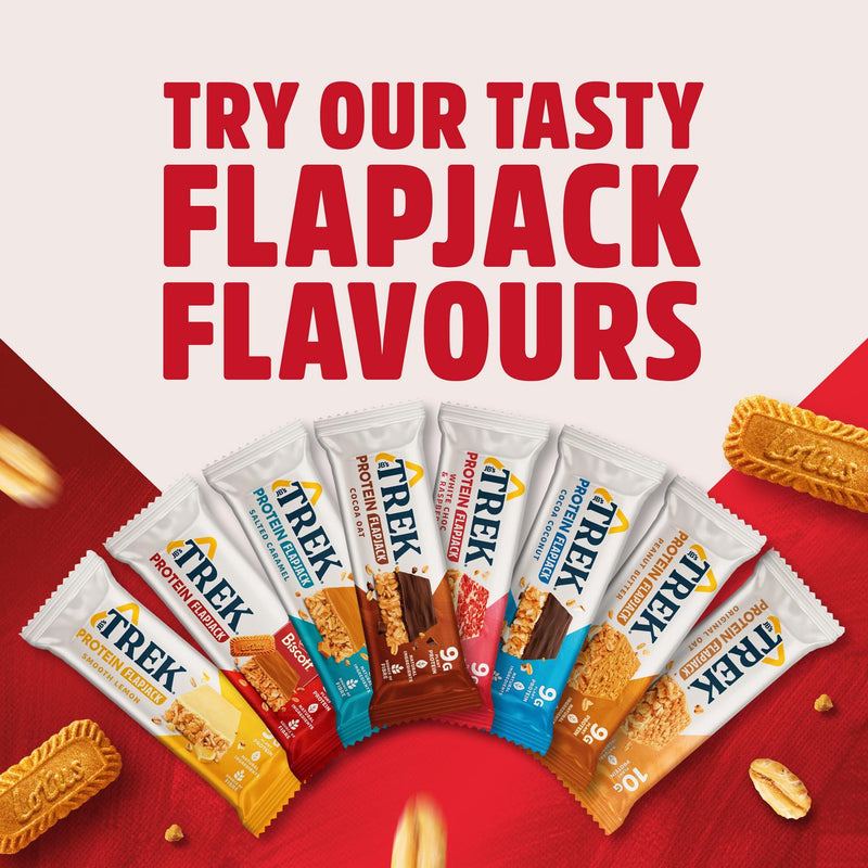 Trek Biscoff Protein Flapjack 3 x 50g (British brand)