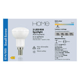 Sainsbury's Home LED spotlight R50 SES Pack 2 (British brand)