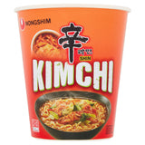 Nongshim Kimchi Ramyun Cup Noodle Soup 75g, imported from the UK