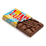 Tony's Chocolonely Caramel Milk Rice Crispy 180g (British brand)