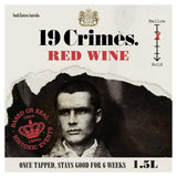 19 Crimes Red Wine 1.5L Bag In Box - British product