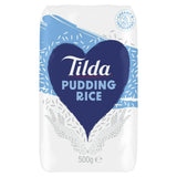 Tilda pudding rice round grain variety 500g (British brand)