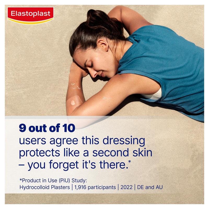 Elastoplast Second Skin Protection XL Dressings Pack x3 - British product