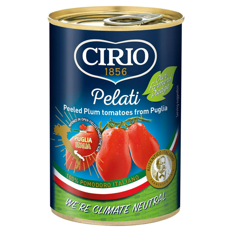 Cirio Plum Peeled Tomatoes 400g Tin - British product