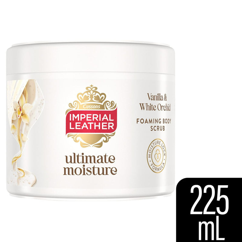 Cussons Body Scrub Vanilla White Orchid 225ml - British product