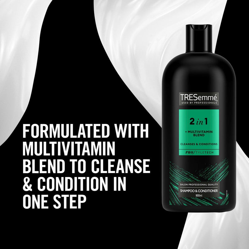 TRESemmé 2 in 1 Shampoo & Conditioner Replenish & Cleanse 900ml